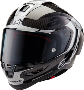 Supertech R10 Helmet - Element - Carbon/Silver/Black - XS - Lutzka's Garage