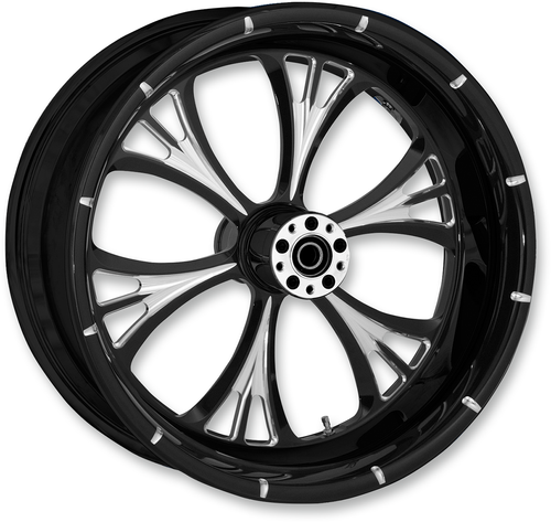 Wheel - Majestic Eclipse - Rear - Single Disc/without ABS - Black Eclipse - 18x3.5 - 02-07 FLH