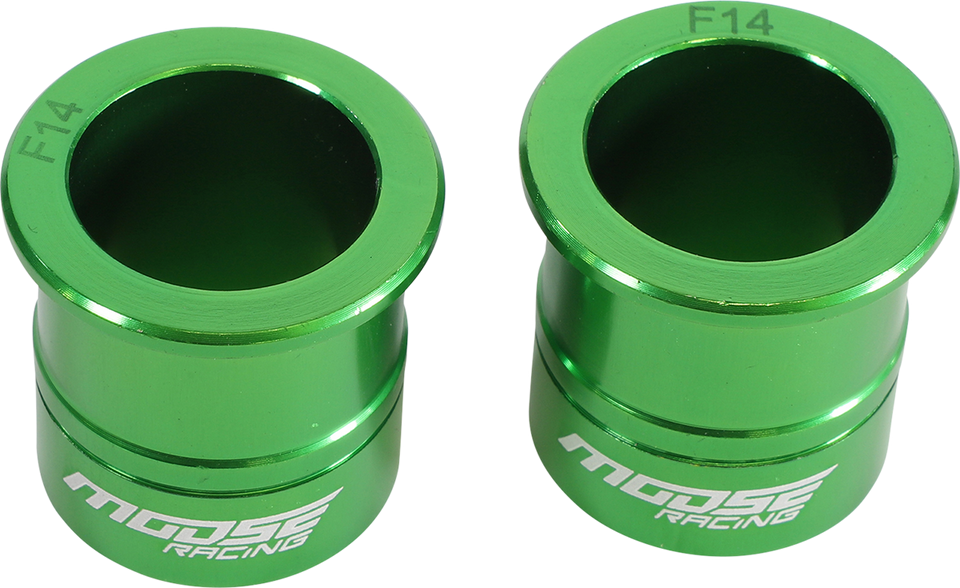 Fast Wheel Spacer - Front - Green - Kawasaki - Lutzka's Garage