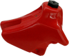 Large-Capacity Gas Tank - Red - Honda - 4.6 Gallon - Lutzka's Garage