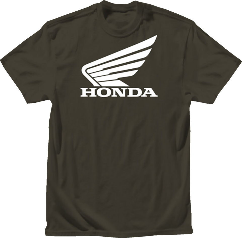 Honda Wing 2 T-Shirt - Black - XL - Lutzka's Garage