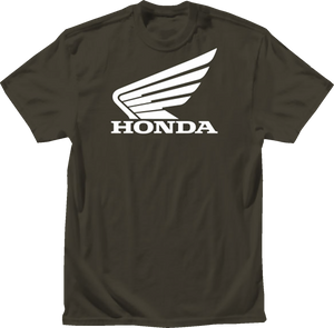 Honda Wing 2 T-Shirt - Black - Medium - Lutzka's Garage