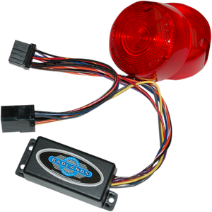 Plug-In Illuminator with Red Lenses - 8 Pin