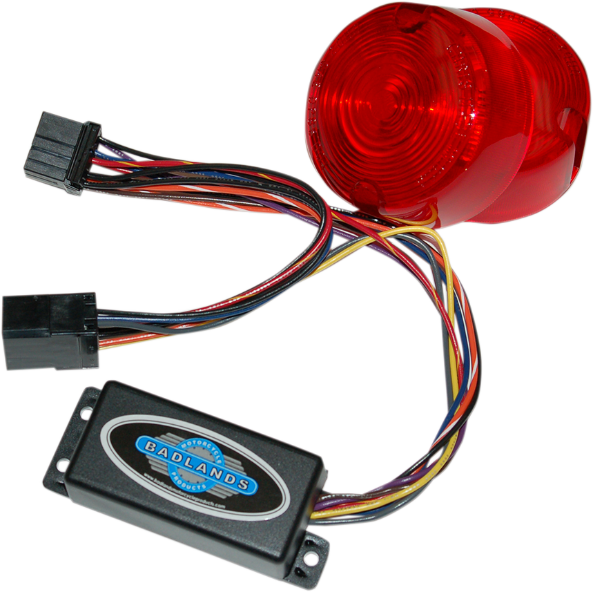 Plug-In Illuminator with Red Lenses - 8 Pin