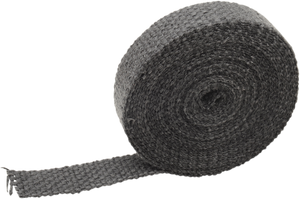 Fiberglass Exhaust Wrap - Black - 1" x 25 - Lutzka's Garage