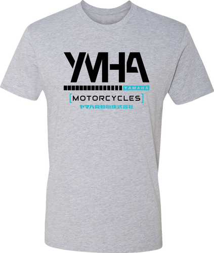 Yamaha Rev T-Shirt - Heather Gray - Small - Lutzka's Garage