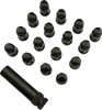 Lug Nut - Splined - 12 mm x 1.50 - Black - 16 Pack - Lutzka's Garage