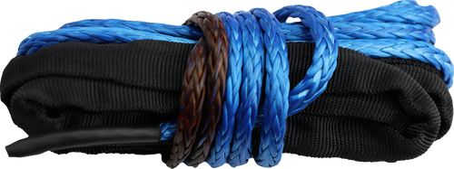 Winch Rope - Synthetic - Blue - 3/16