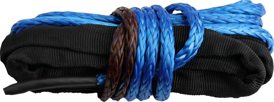 Winch Rope - Synthetic - Blue - 3/16" X 12 - Lutzka's Garage