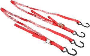 Soft-Tie Tie-Downs - Red - Lutzka's Garage