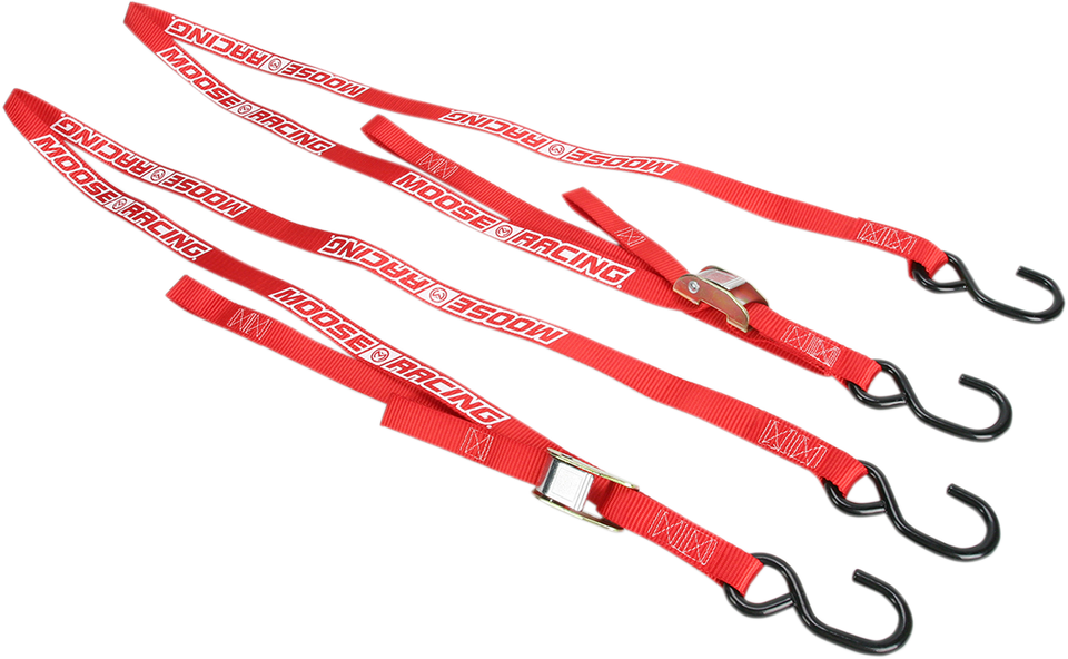 Soft-Tie Tie-Downs - Red - Lutzka's Garage