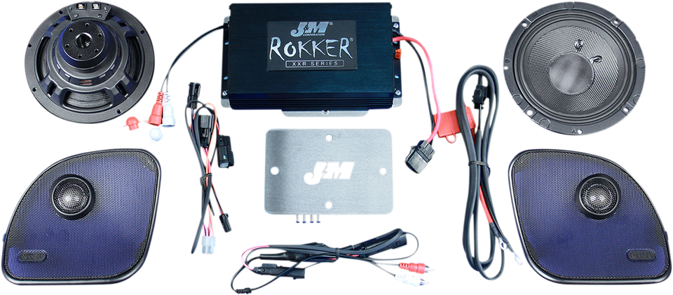 400w 2-Channel Amplifier/Speaker Kit - 15-20 Road Glide