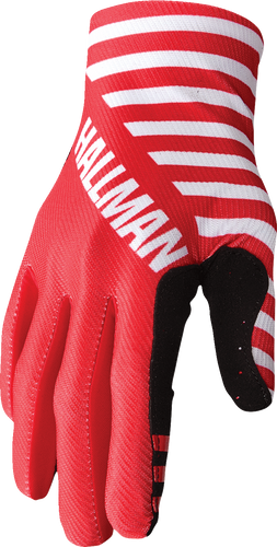 Mainstay Gloves - Slice - White/Red - XS - Lutzka's Garage