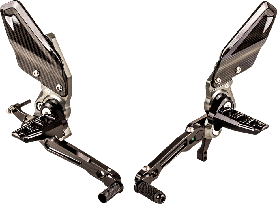 Adjustable Rearset - Chrome - Indian - Lutzka's Garage