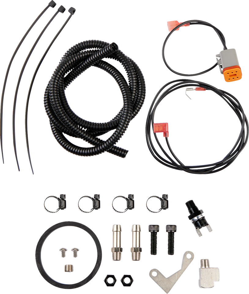 Fan-Assisted Oil Cooler Kit - Vertical