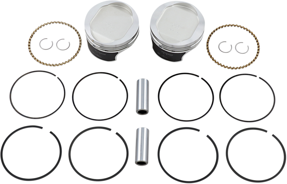 Tracker™ Series Piston Kit - 3.498" - 883 cc Bored to 1200 cc - Standard - 883 XL