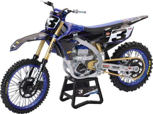 Yamaha Factory Race Team Bike - Eli Tomac - 1:12 Scale - Blue/Black - Lutzka's Garage