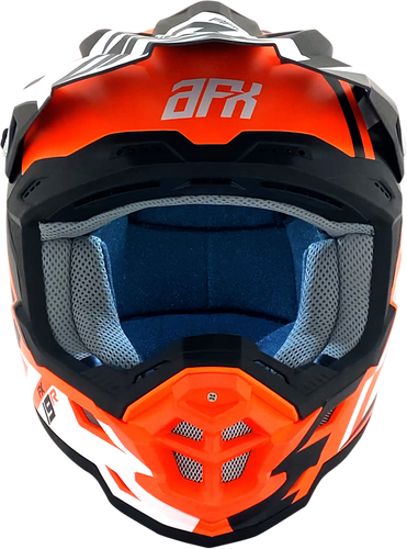 FX-19R Helmet - Racing - Matte Orange - Small - Lutzka's Garage