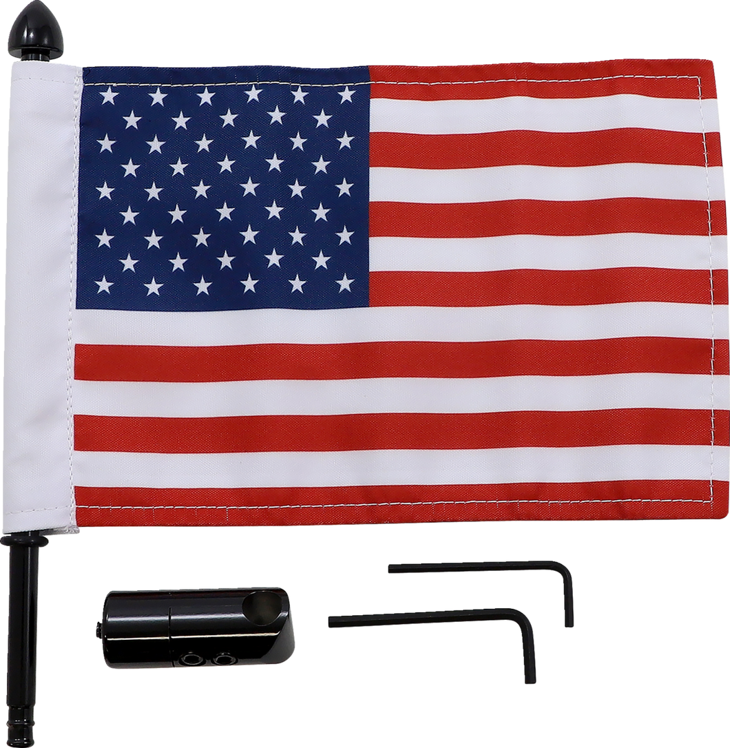 Luggage Rack Flag Mount - 1/2