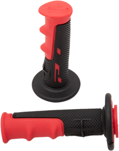 Grips - Cross - 797 - Red/Black - Lutzka's Garage