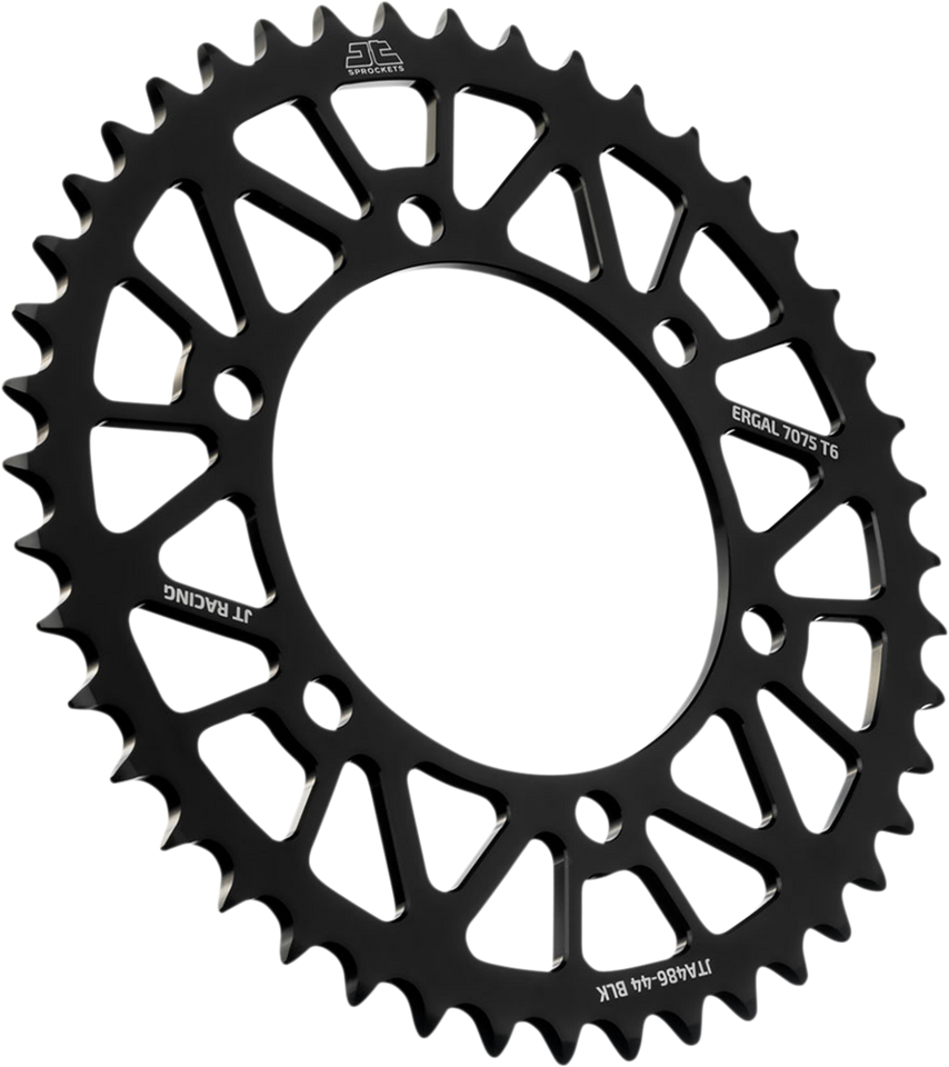 Rear Sprocket - Kawasaki/Yamaha - Black - 44-Tooth - Lutzka's Garage