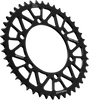 Rear Sprocket - Kawasaki/Yamaha - Black - 44-Tooth - Lutzka's Garage