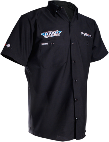 Drag Specialties Shop Shirt - Black - Small - Lutzka's Garage