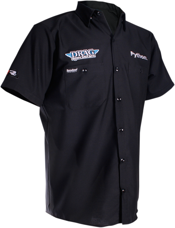 Drag Specialties Shop Shirt - Black - Small - Lutzka's Garage