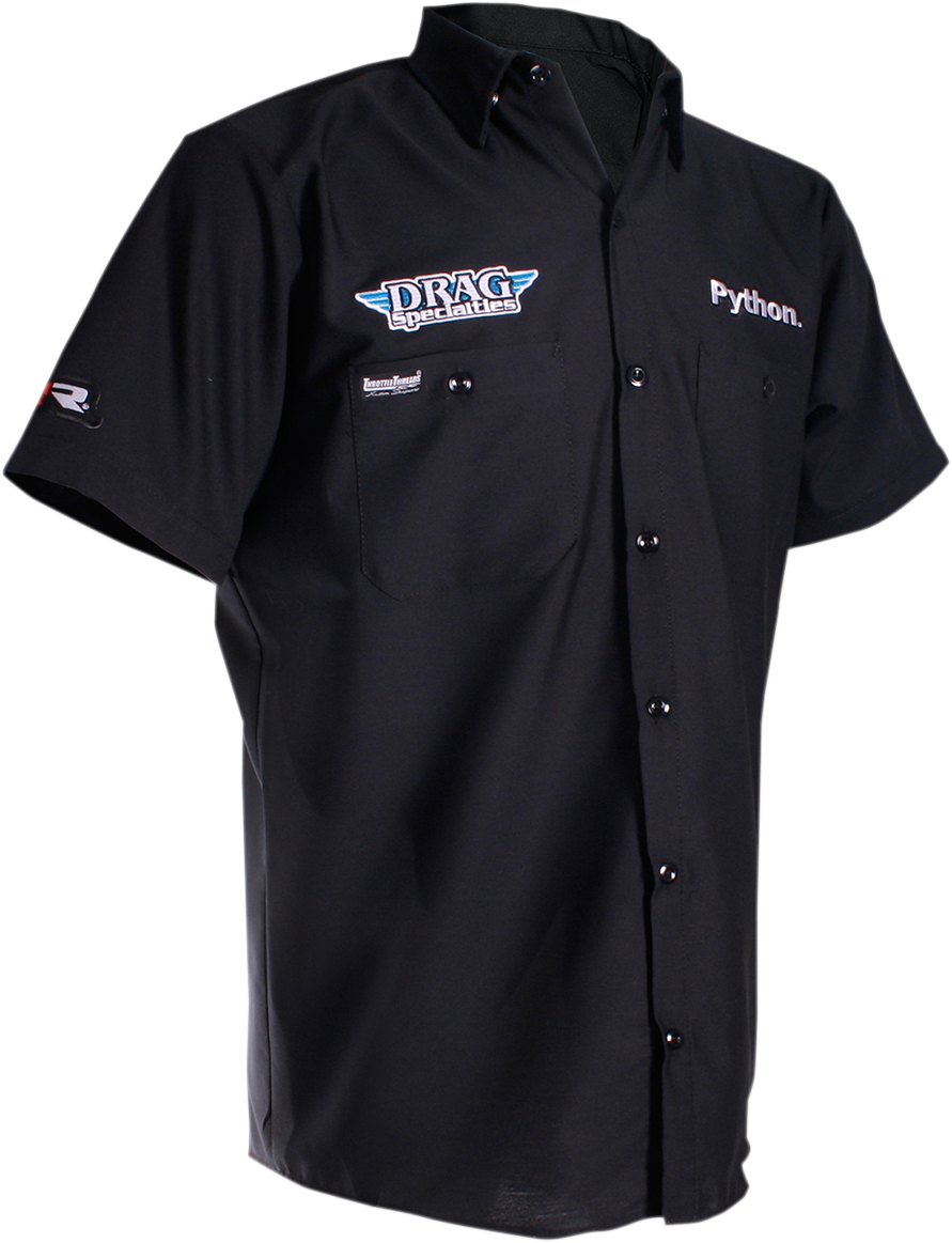 Drag Specialties Shop Shirt - Black - Small - Lutzka's Garage