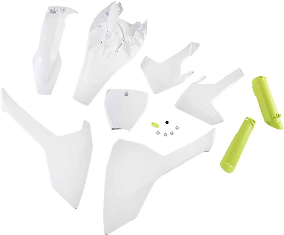 Full Replacement Body Kit - OEM White/Yellow