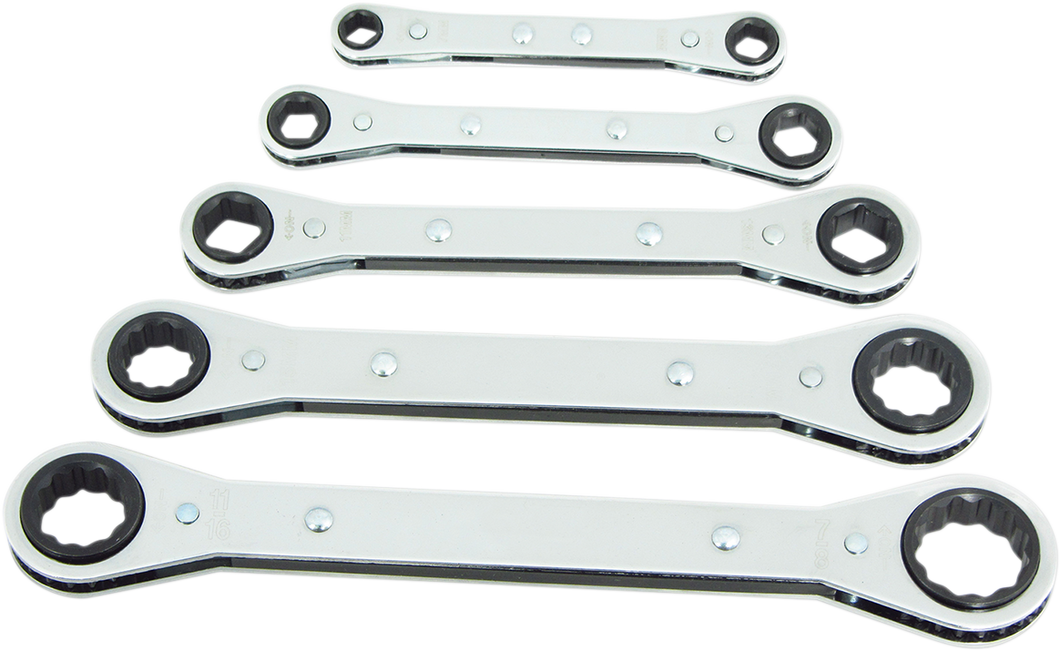 Wrench Set - Ratcheting - Metric