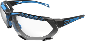 FF4 Sunglasses - Foam - Black/Blue - Clear - Lutzka's Garage