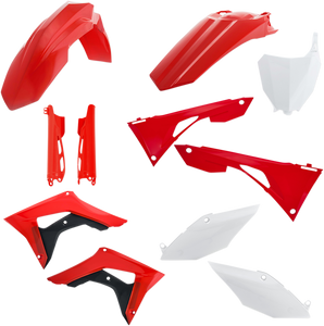 Full Replacement Body Kit - OEM 19 Red/White/Black