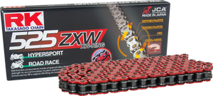 525 ZXW - Drive Chain - 120 Links - Red - Lutzka's Garage