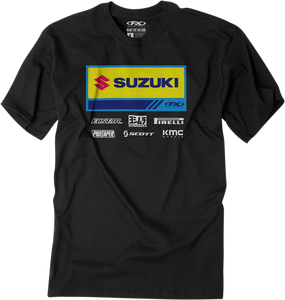 Suzuki 21 Racewear T-Shirt - Black - Medium - Lutzka's Garage