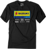 Suzuki 21 Racewear T-Shirt - Black - Medium - Lutzka's Garage