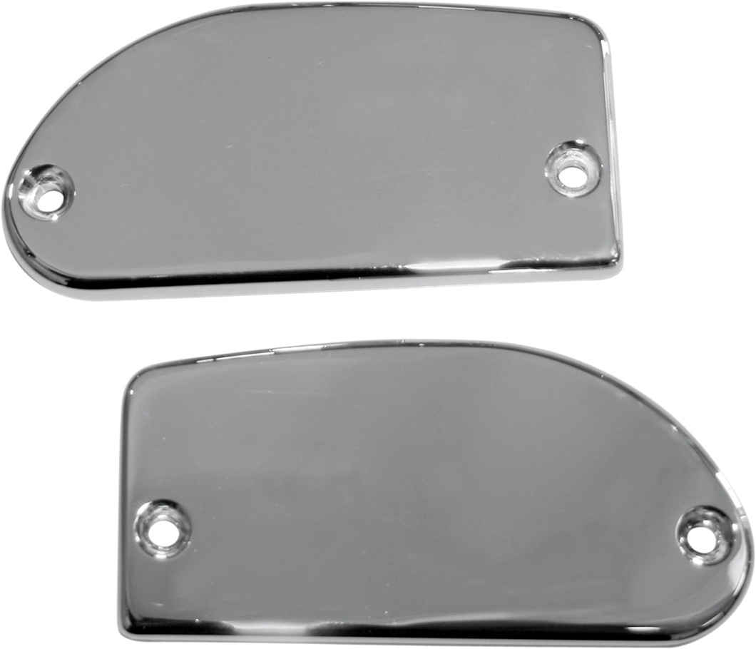 Master Cylinder Cover - Smooth - Yamaha - Chrome - Lutzka's Garage