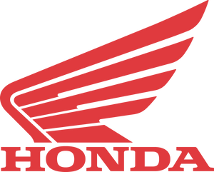 Logo Decals - Honda Wing - Red - 3 Pack - Lutzka's Garage