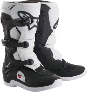 Tech 3S Boots - Black/White - US 2 - Lutzka's Garage