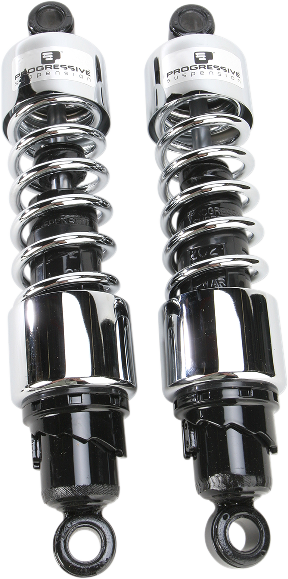 Shocks - 412 Cruiser Series - Chrome - 13