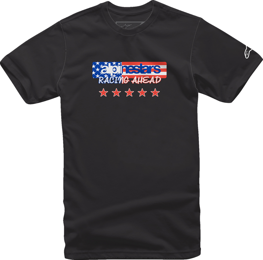 USA Again T-Shirt - Black - Medium - Lutzka's Garage