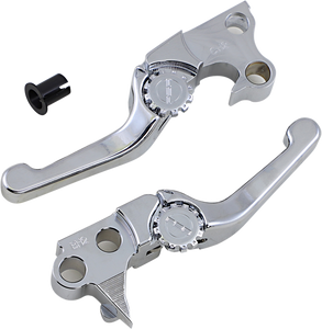 Lever Set - Anthem - Shorty - Chrome - Lutzka's Garage