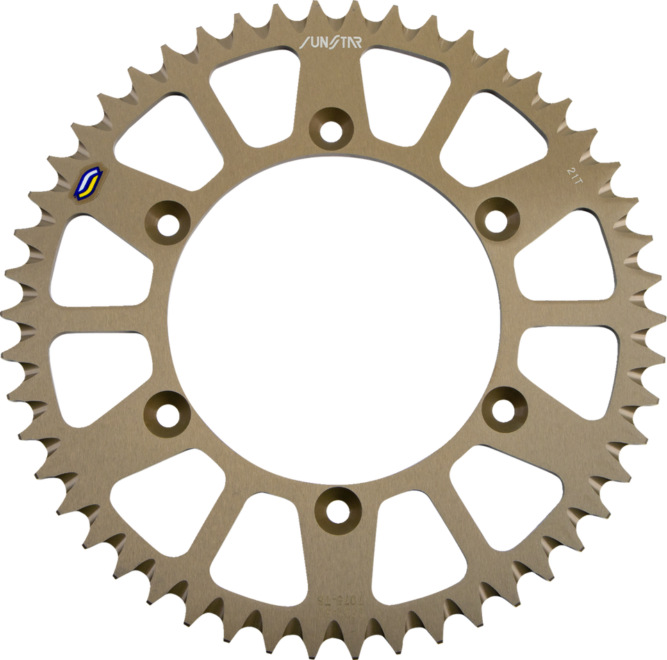 Rear Sprocket - 50 Tooth - Works/Gold - Lutzka's Garage