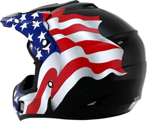 FX-17 Helmet - Flag - Black - 3XL - Lutzka's Garage