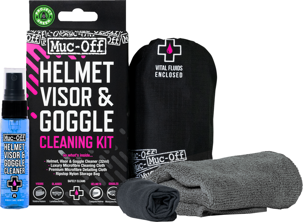 Visor, Lens & Goggle Cleaning Kit