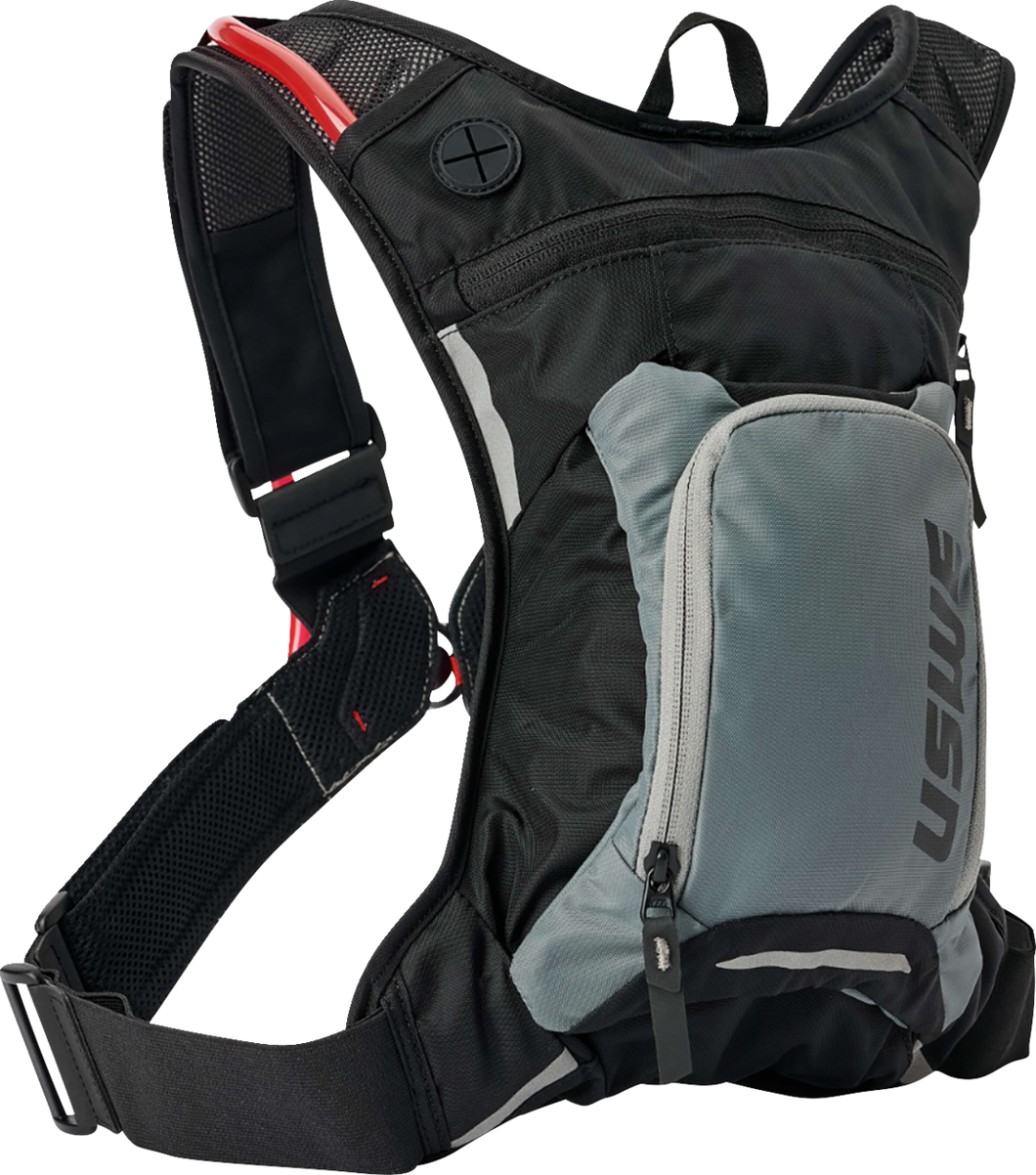 Moto Hydration Pack - 3L - Carbon Black/Gray