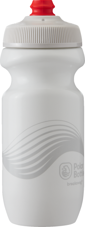 Breakaway® Bottle - Wave - Ivory/Silver - 20 oz.