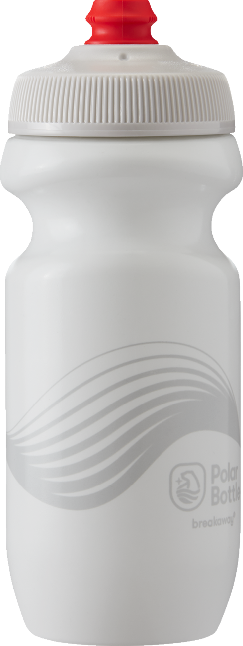 Breakaway® Bottle - Wave - Ivory/Silver - 20 oz.