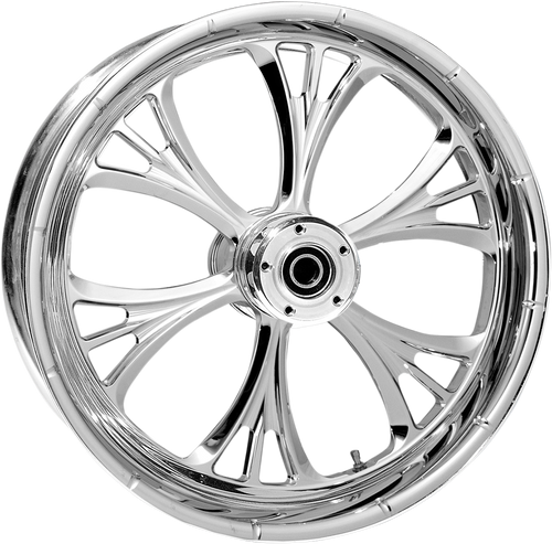 Wheel - Majestic - Front - Dual Disc/without ABS - Chrome - 21x3.5 - 14-23 FLT - Lutzka's Garage