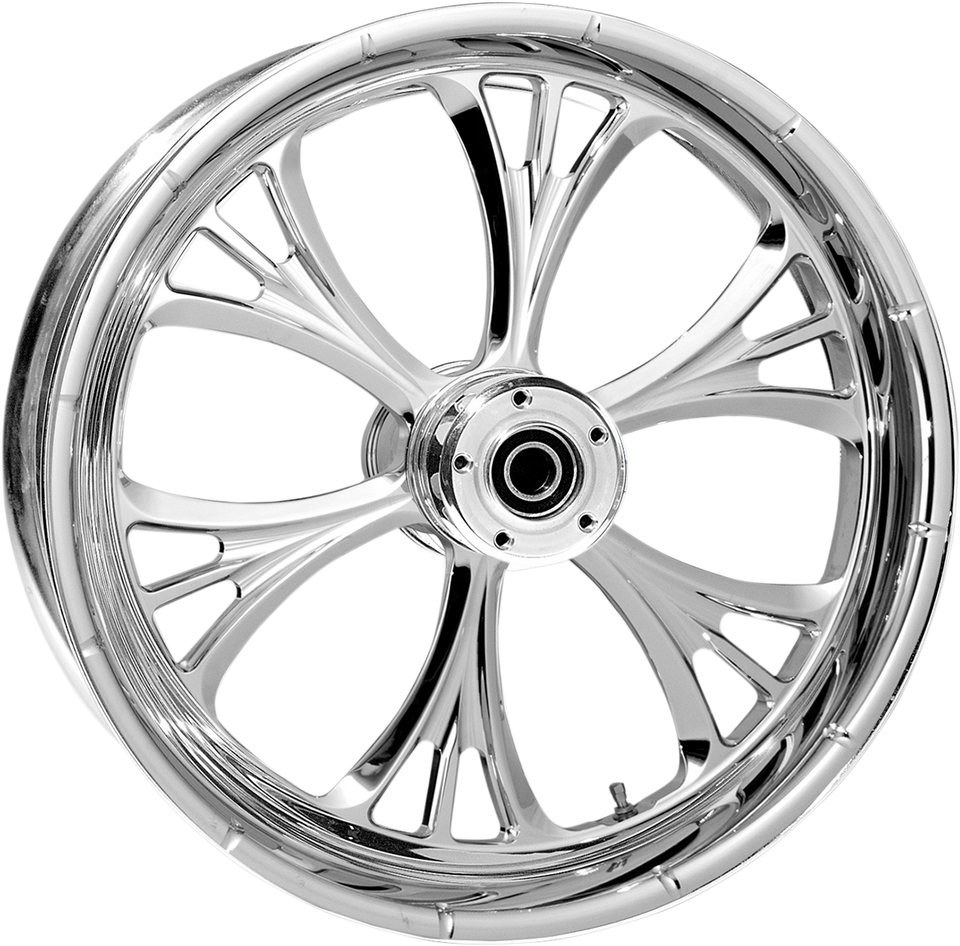 Wheel - Majestic - Front - Dual Disc/with ABS - Chrome - 21x3.50 - 14-23 FLT - Lutzka's Garage